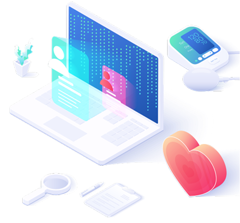 Patient information management system with search and filter features